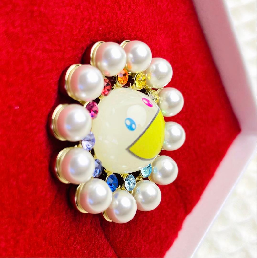 liquem リキュエム×村上隆 パールフラワー リング 指輪 カイカイキキ