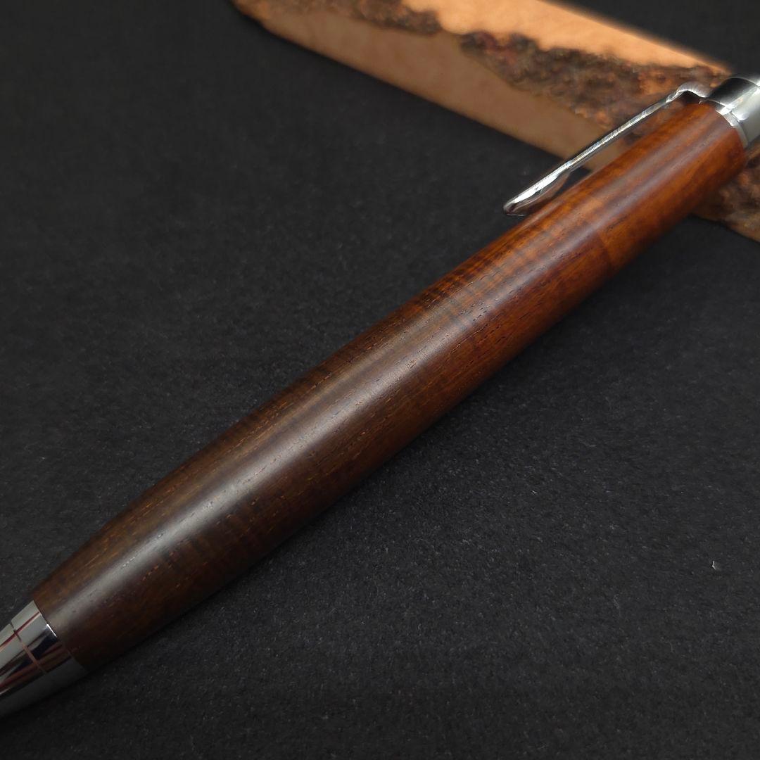 No.39ハンドメイド木軸シャーペンサイアミーズローズウッド