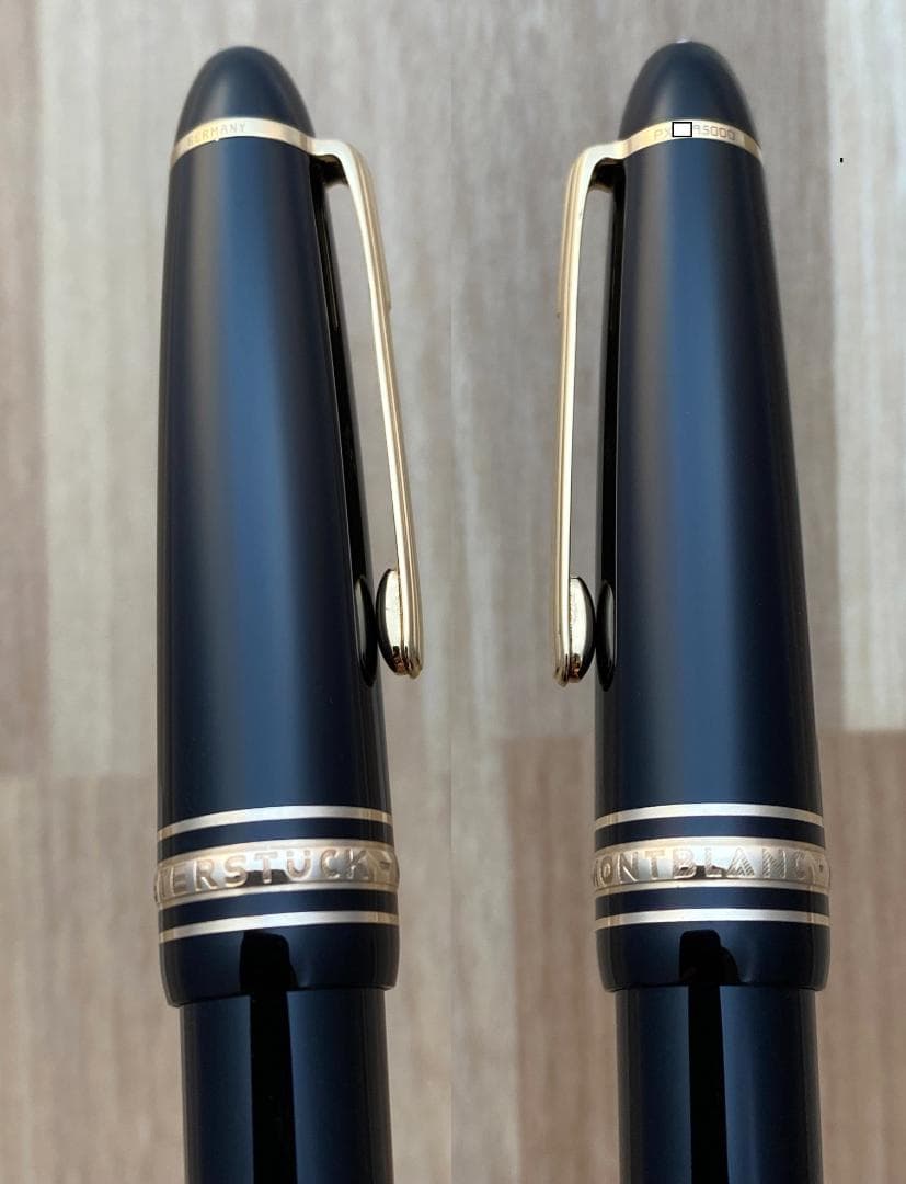 未使用に近い モンブラン ル・グラン 161 ブラックxゴールド