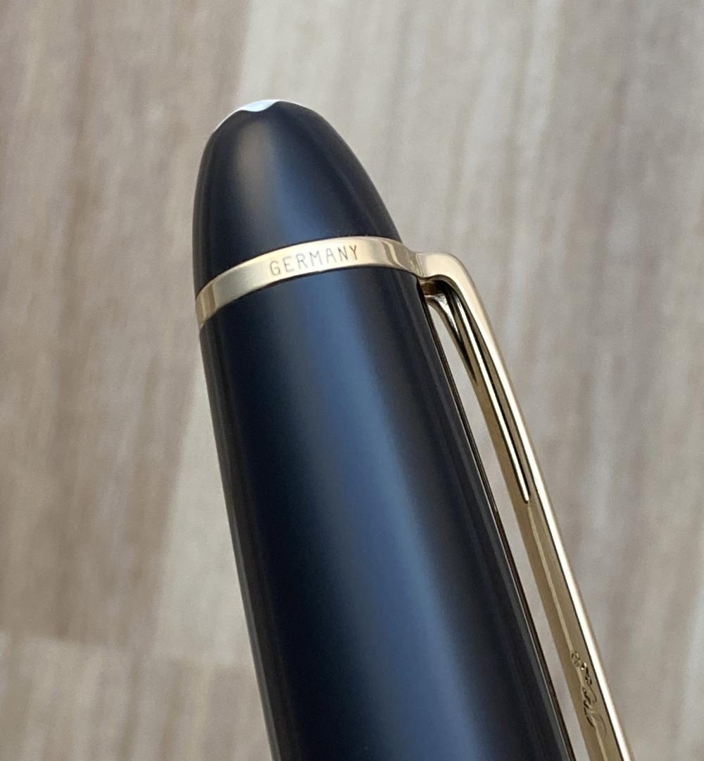 未使用に近い モンブラン ル・グラン 161 ブラックxゴールド