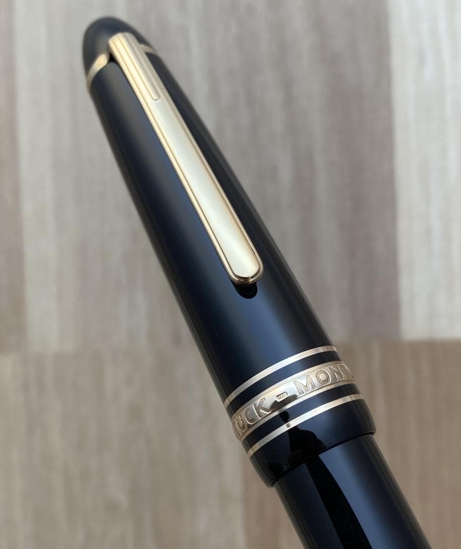 未使用に近い モンブラン ル・グラン 161 ブラックxゴールド