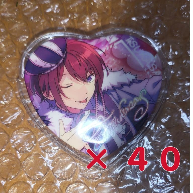 あんスタ 願望缶バッジ 羽風薫 56個セット