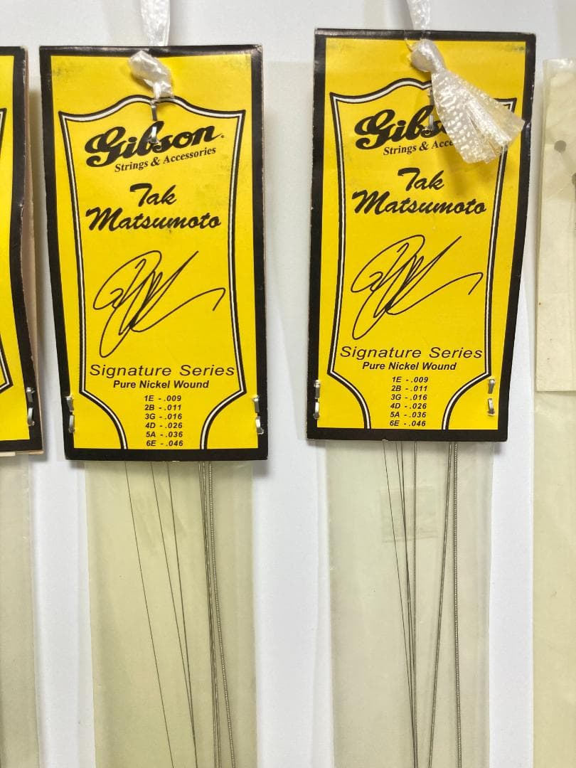 B'z TAK 松本孝弘モデル　ギター弦 Gibson 未使用　未開封