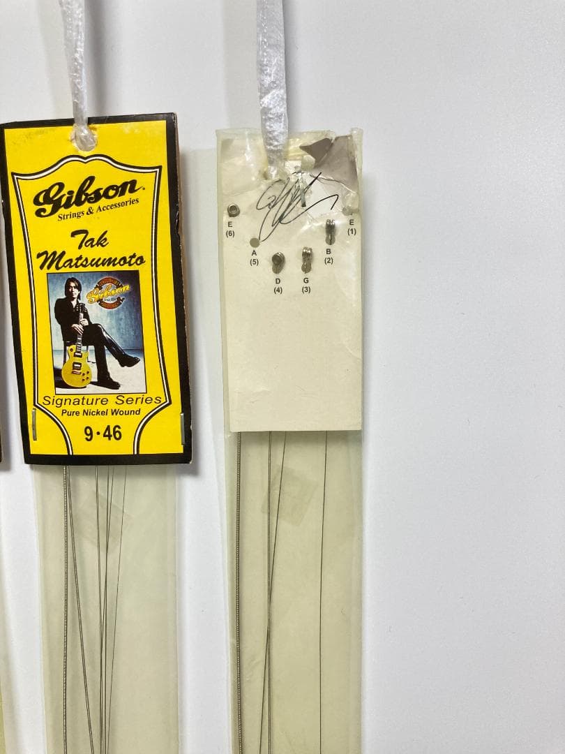B'z TAK 松本孝弘モデル　ギター弦 Gibson 未使用　未開封