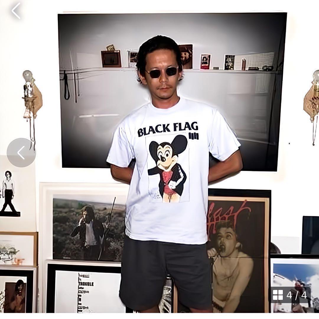 90s Black Flag ビンテージTシャツ ブラックフラッグ 野村訓市 - メルカリ