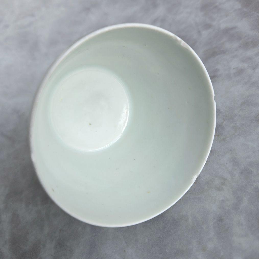 古伊万里 染付 猪口 向付 酸漿 アンティーク 骨董 覗き 江戸時代