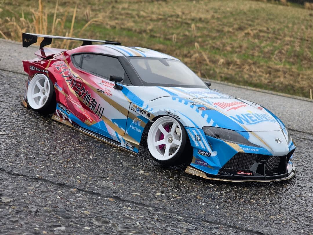 ReveD アディクション　Kuhl A90スープラ　制作済ラジコンホディ