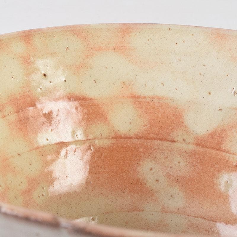 茶道具 京焼 音羽山房 番浦史郎作 窯変 茶碗 共箱 M