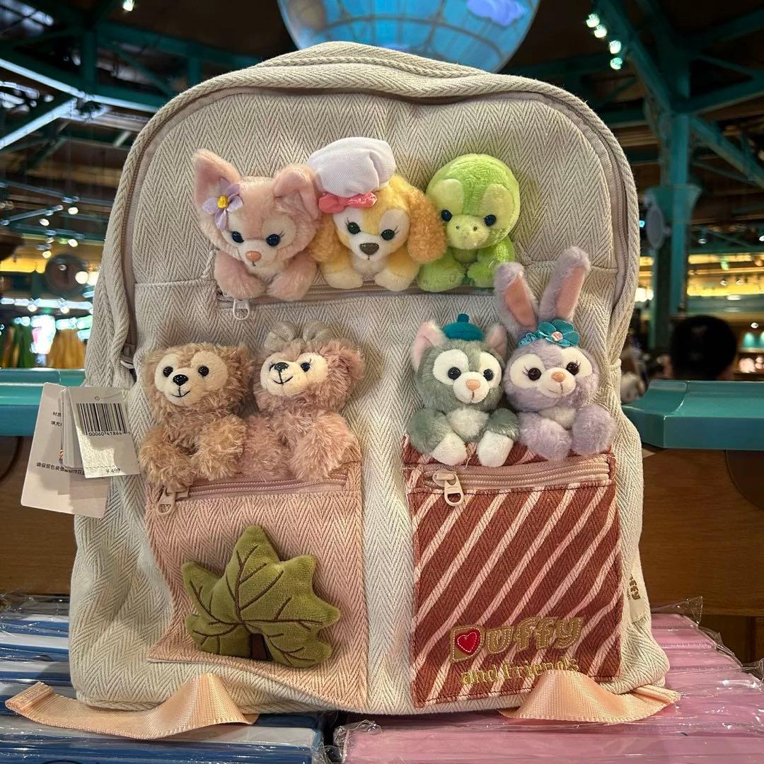 上海ディズニー 秋ダッフィーフレンズ リュックサック バックパック