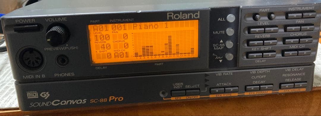 Roland ローランド 音源モジュール SC-88Pro