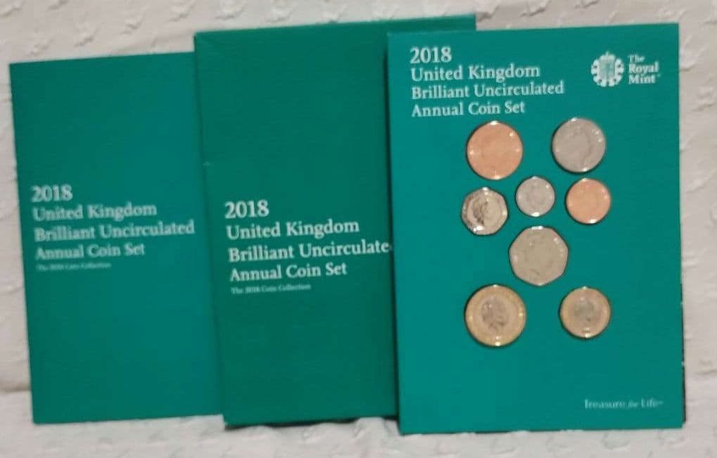 【希少】2018年 英国 ロイヤルミント公式 年次記念セット 希少】2018年 英国 ロイヤルミント公式 年次記念セット