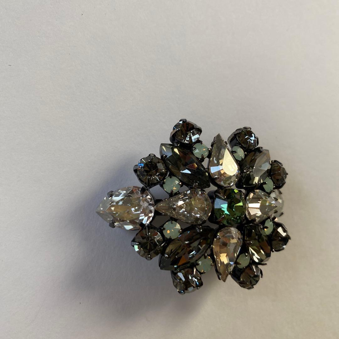 美品☆Foxey/フォクシー ビジュー ブローチピンバッジ アクセサリー