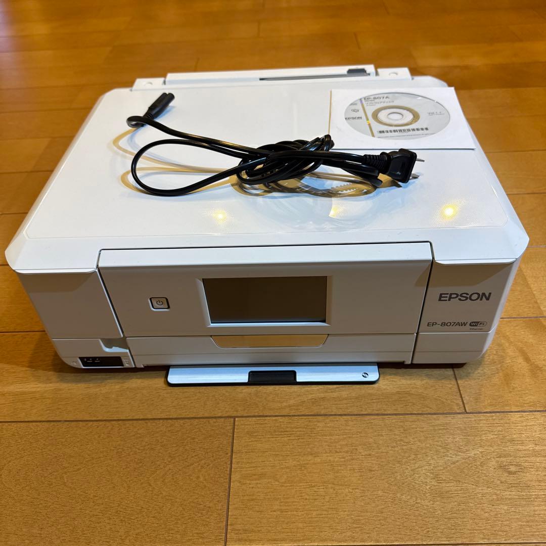 ジャンク EPSON EP-807A インクジェットプリンター 本体 - メルカリ