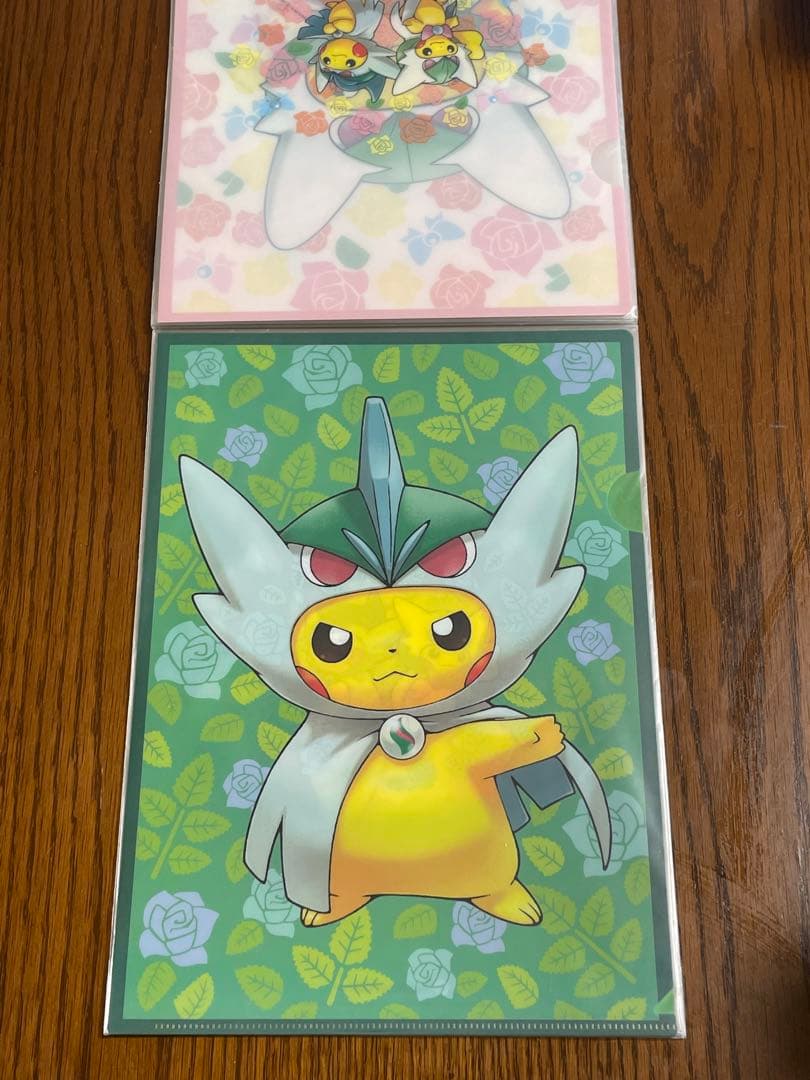 メガポケモンポンチョシリーズ A4クリアファイル ピカチュウ 8枚セット