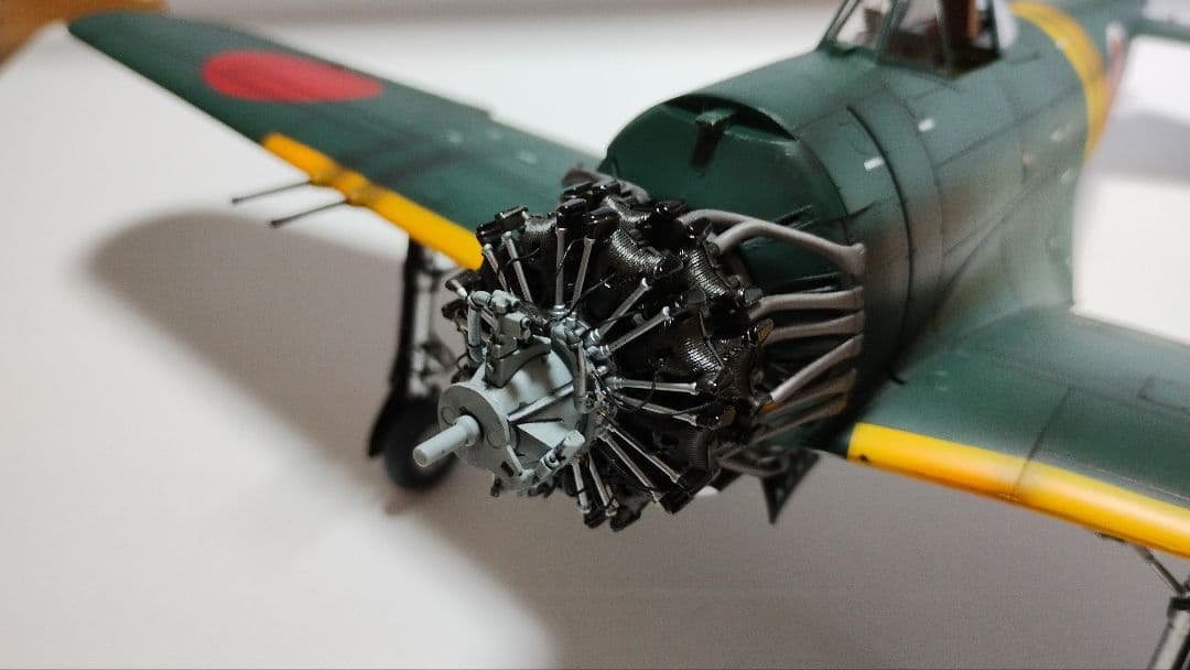 プラモデル完成機 1/32 川西 紫電改