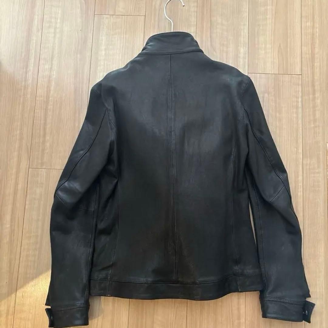 KATHARINE HAMNETT LONDONライダースレザージャケット - メルカリ