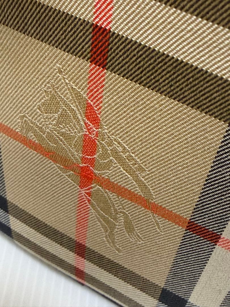美品♪ オールド バーバリー Burberry ミニボストン ハンドバッグ
