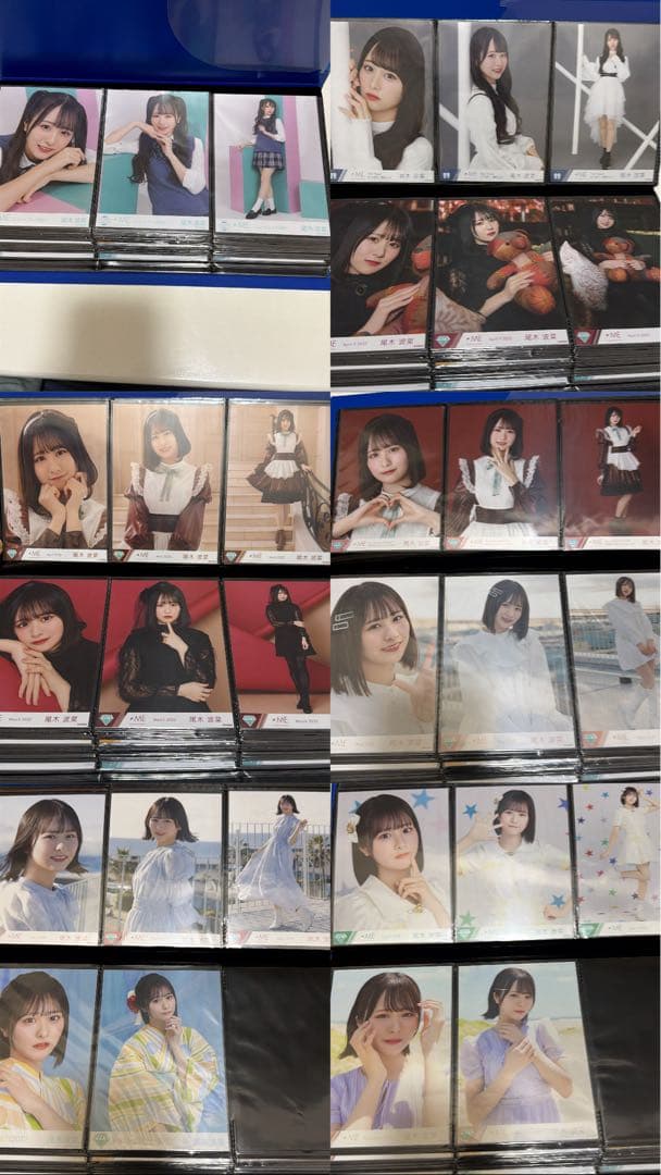 尾木波菜 生写真 コンプリート44セット セミコンプ 14セット引退品