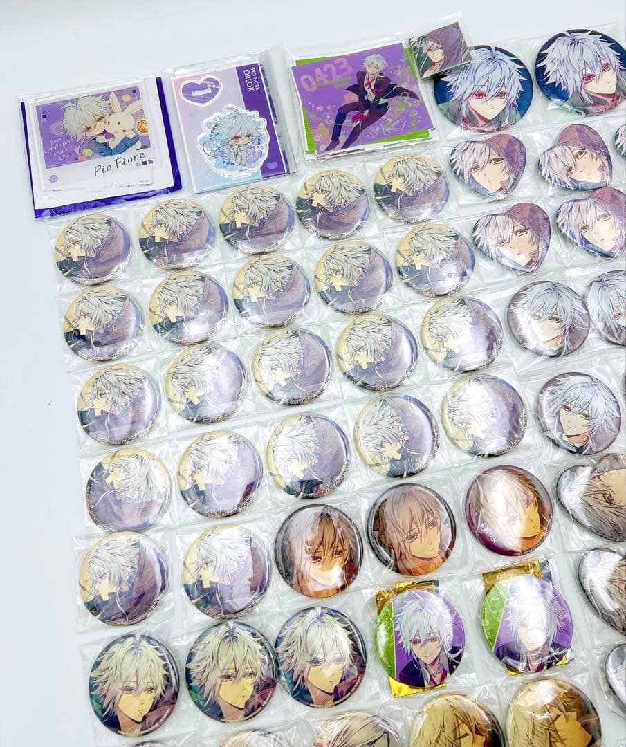 【匿名配送】ピオフィオーレの晩鐘 オルロック 缶バッジ 89点セット