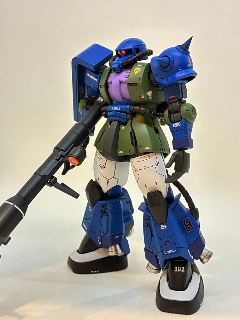 HGリックドム、高機動型ザク2 塗装改修済　完成品　ガンプラ