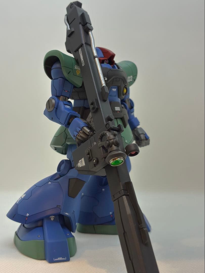 HGリックドム、高機動型ザク2 塗装改修済　完成品　ガンプラ