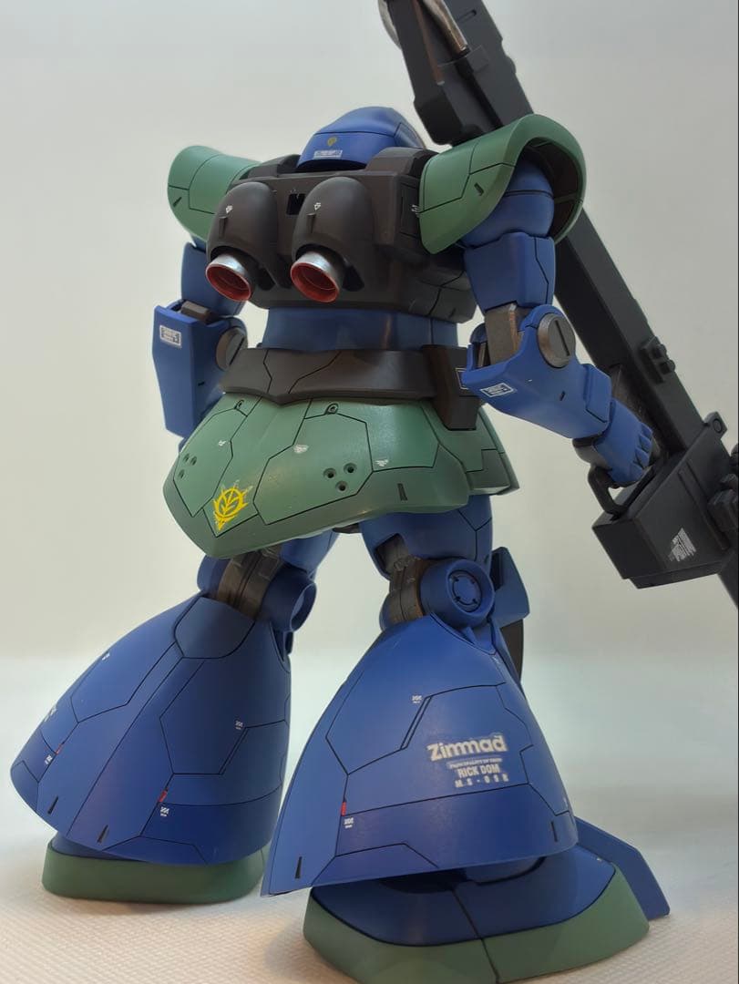 HGリックドム、高機動型ザク2 塗装改修済　完成品　ガンプラ