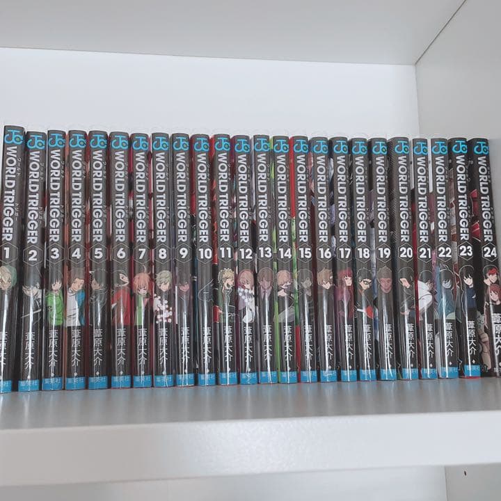 新品未使用】ワールドトリガー 全巻セット（1-22巻）クリアブック