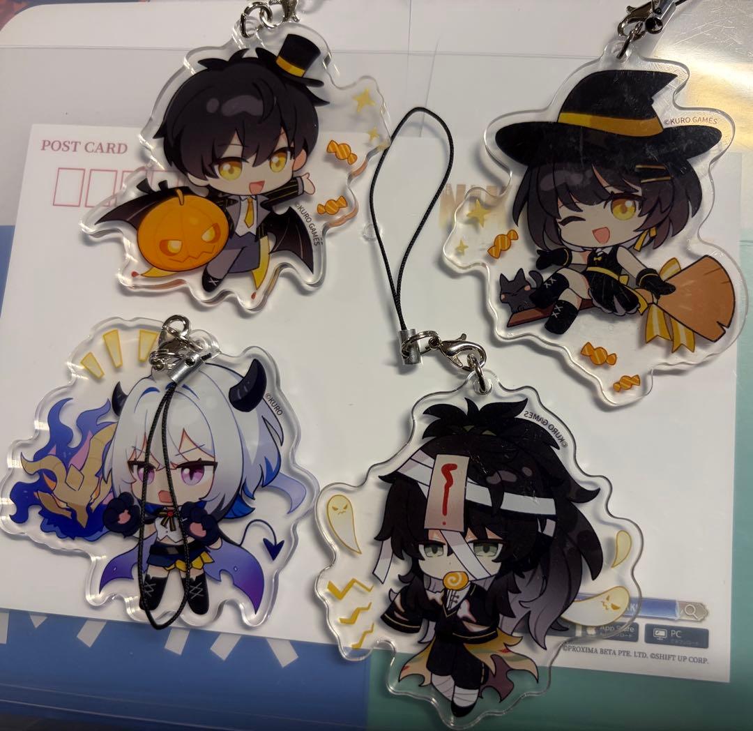 鳴潮 池袋ハロウィン アクリルキーホルダー ポストカード ステッカー