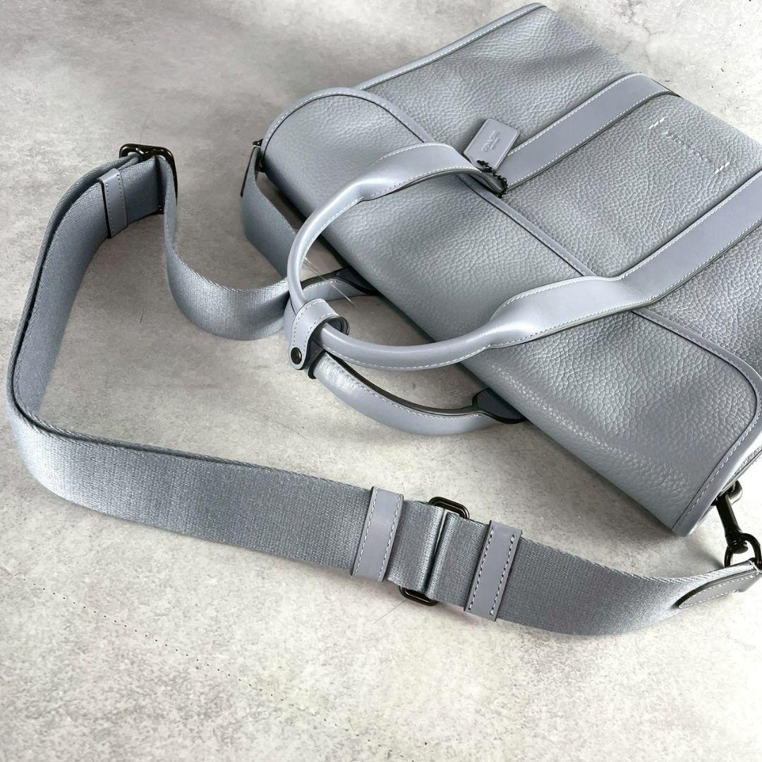 タグ付新品 ゴッサム 2way ポートフォリオ ビジネス A4可 レザー グレー