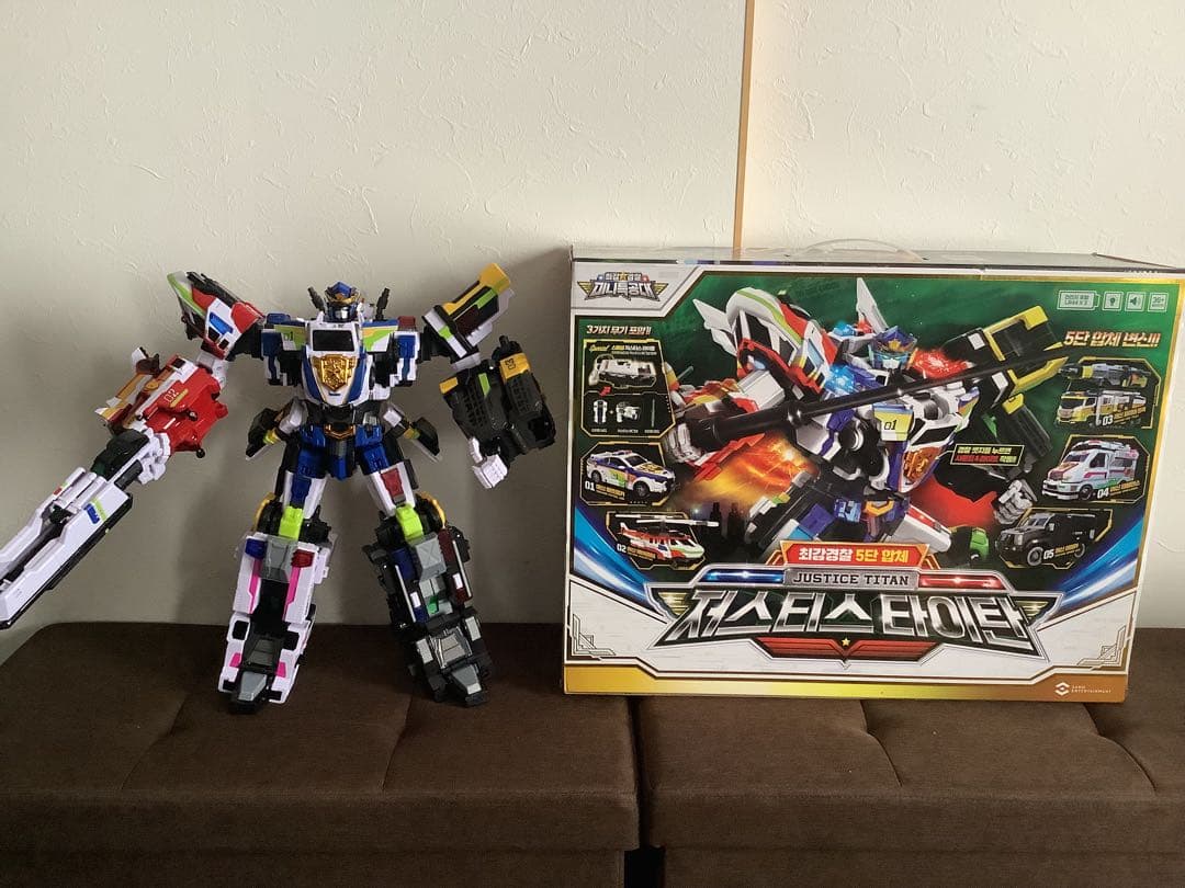 ミニフォース　ジャスティスタイタンとキャプテンコマンダーセット