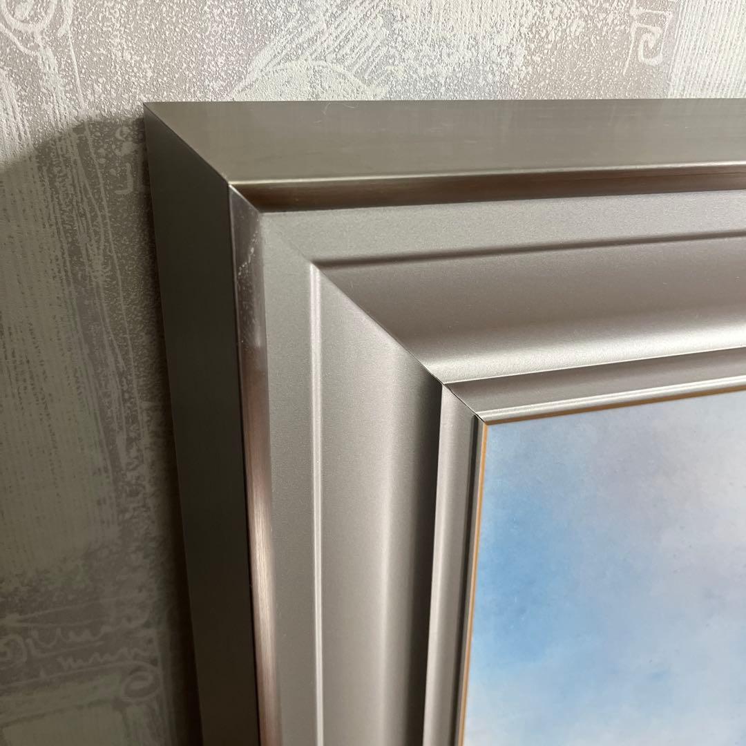 神崎 淳 「霧立」10号 日本画 アート 絵画 和室