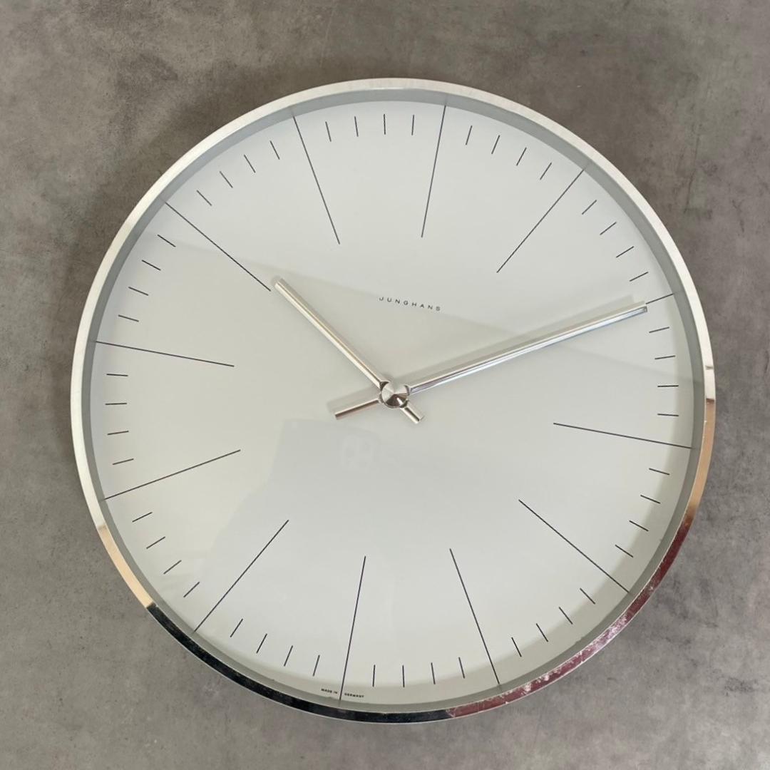 JUNGHANS ユンハンス ウォールクロック Max Bill マックス・ビル
