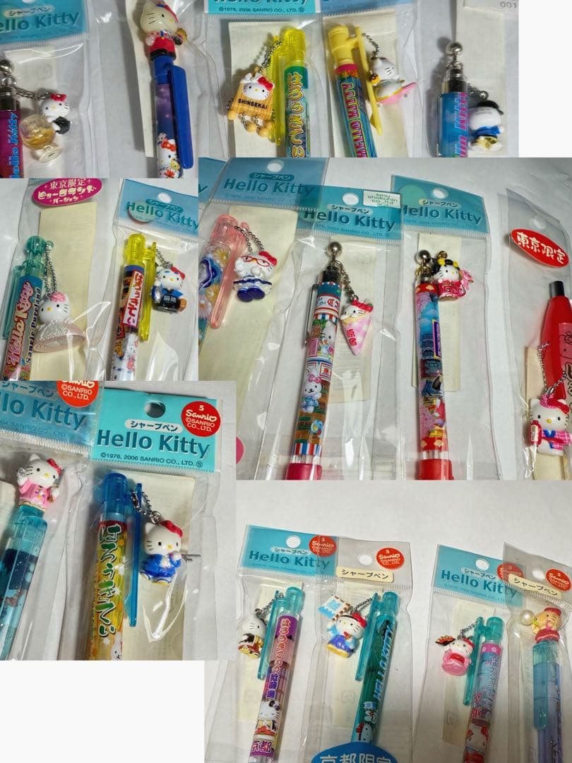 118本！ レア！ ハローキティ ご当地 シャープペン Hello Kitty