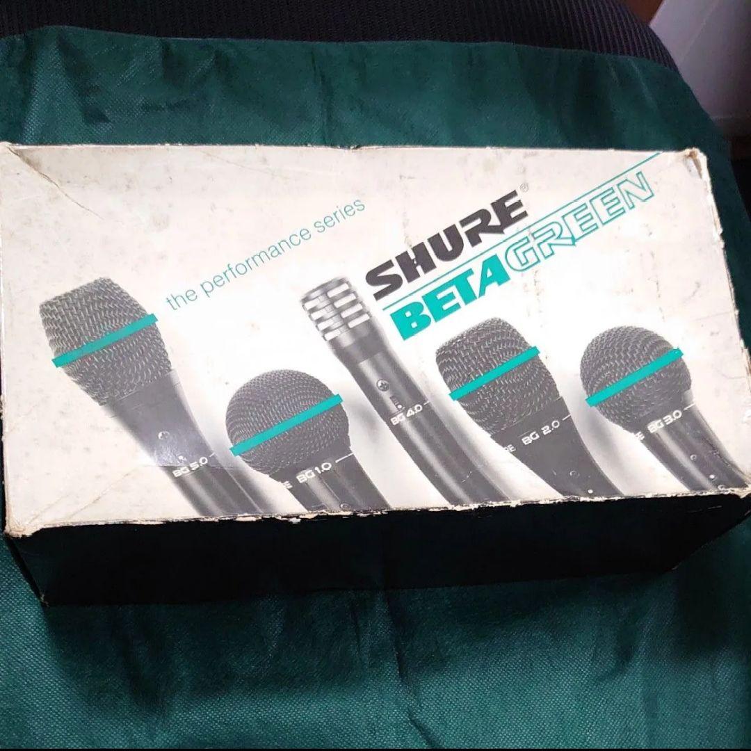 SHURE コンデンサーマイク ファンタム電源なしで使用可能 BETABG5.0