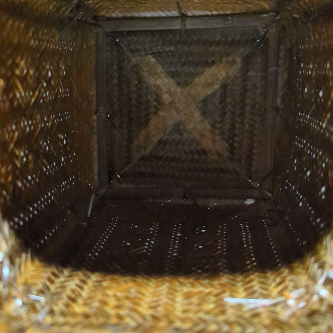 茶道具 華道具 竹細工 網代 竹籠 花籠 花器 花生け（竹製花台竹筏・