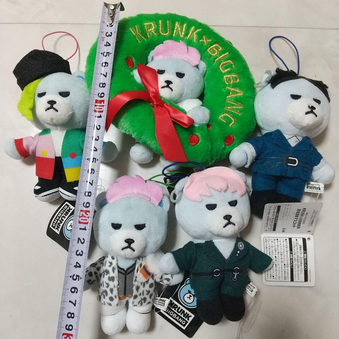 新品　BIGBANG KRUNK クリスマスリース TOP　マスコット　セット