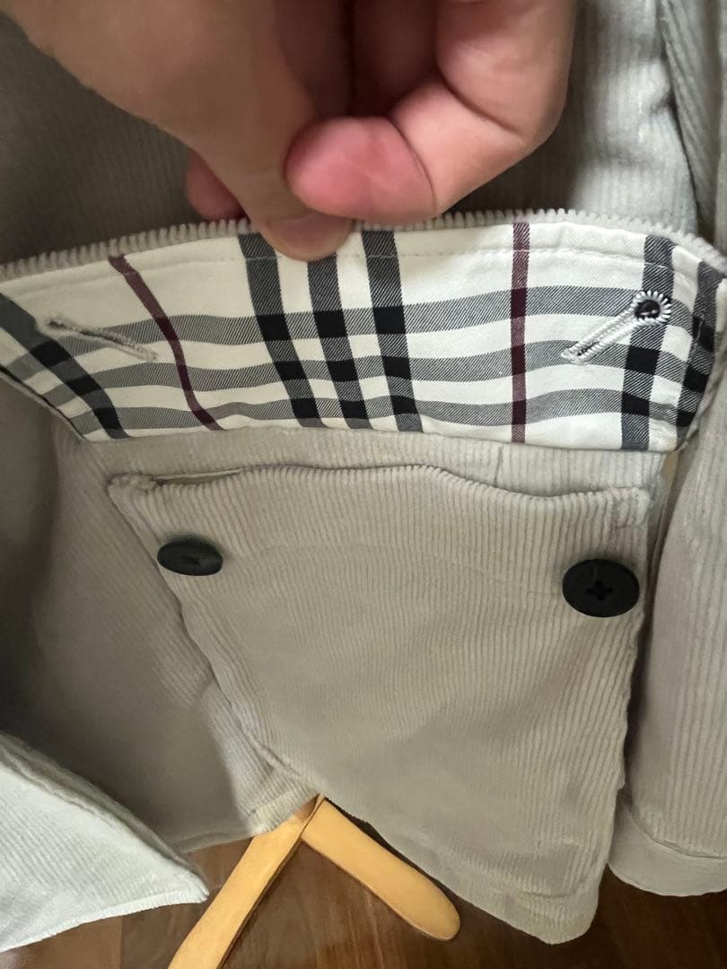 BURBERRY BLACK LABEL コーデュロイ　コート　L ブルゾン