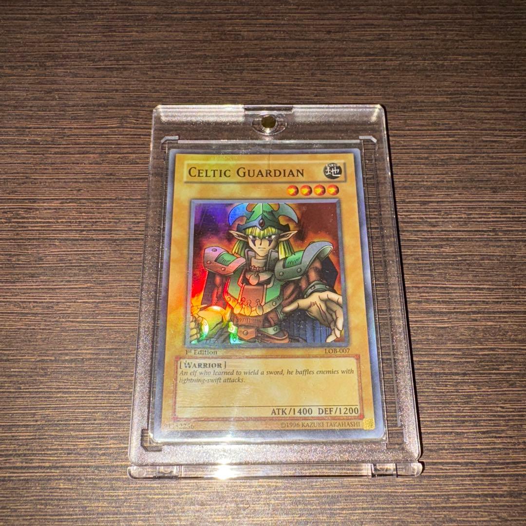 遊戯王 エルフの剣士 CELTIC GUARDIAN LOB-007 - メルカリ