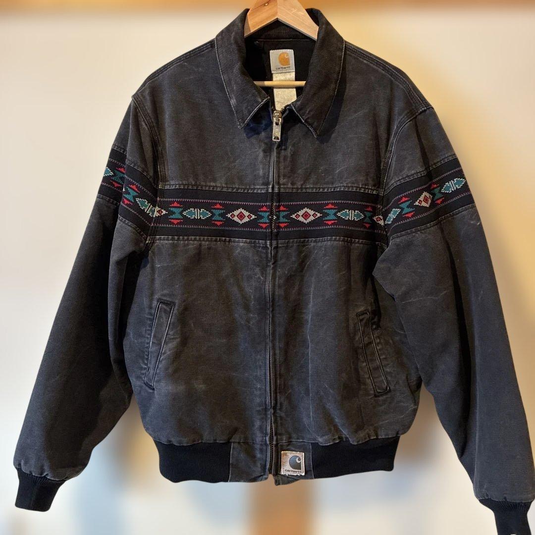 ネ*ブ様 カーハート　J77 サウスウエスト Custom Leather Jacket from SEVENTEEN Bad Influence Music Video