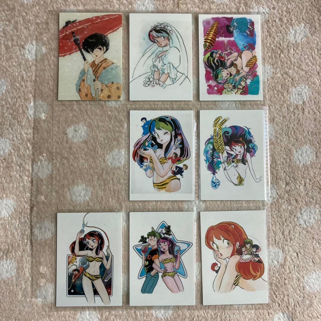 週末限定】高橋留美子原画カードガム（33枚）、るーみっくワールド（50枚）