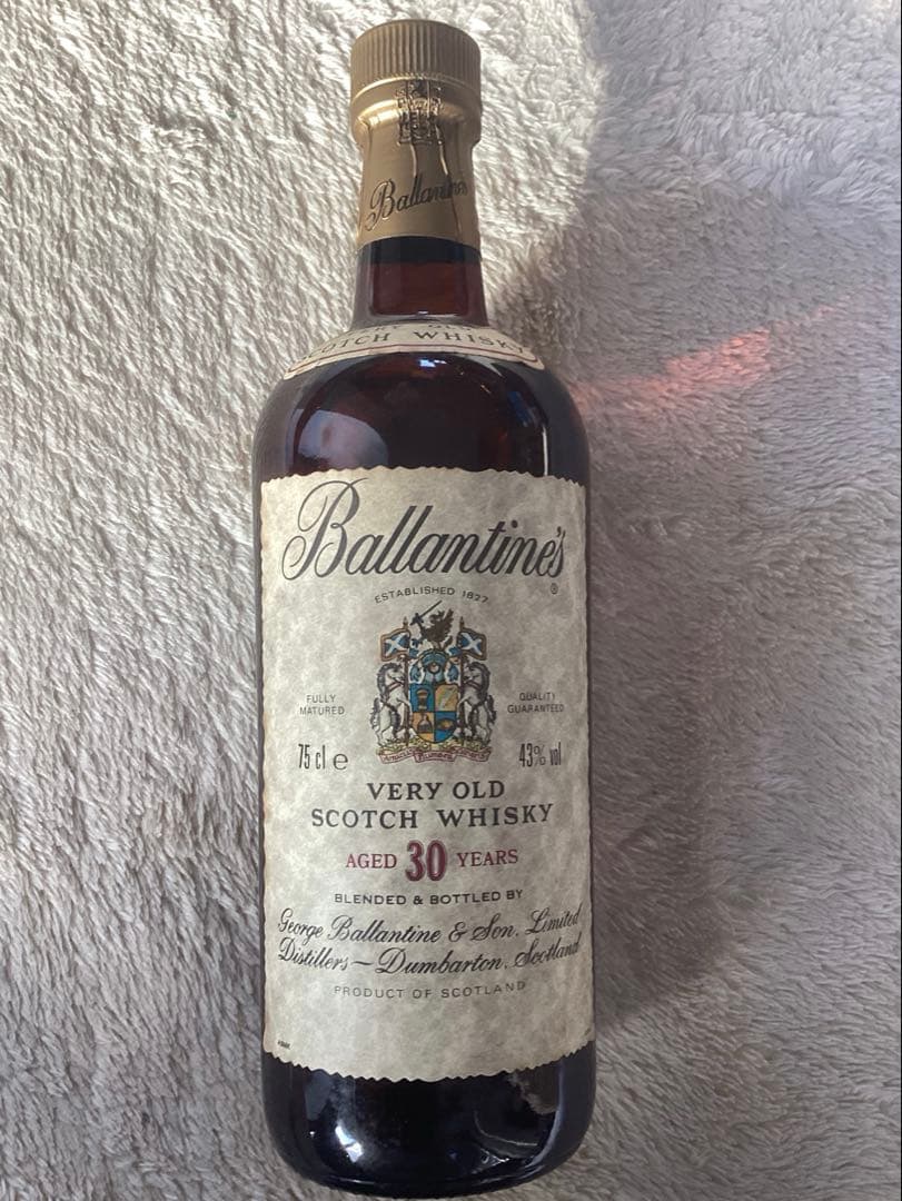 送料込み 新品 未開封 20年以上前のバランタイン30年 750ml
