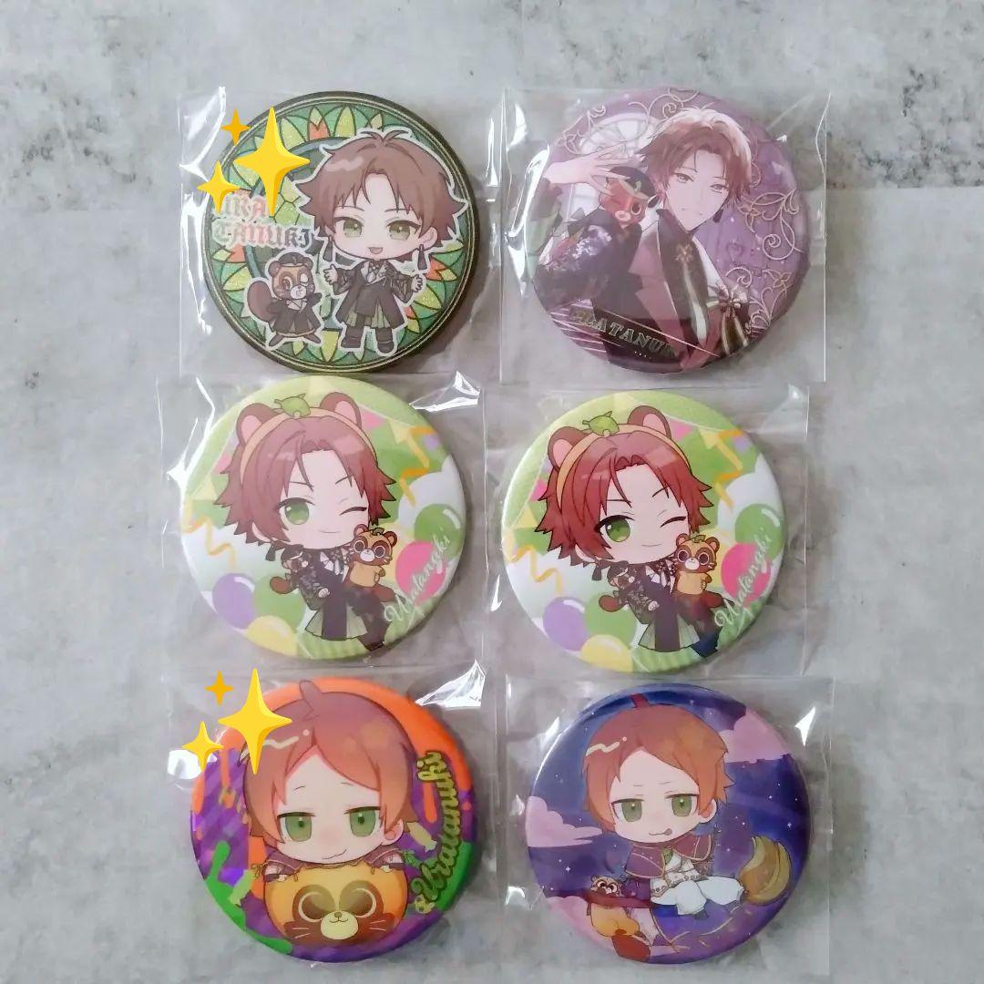 浦島坂田船 ハロパ うらたぬき 缶バッジ ホロ - メルカリ