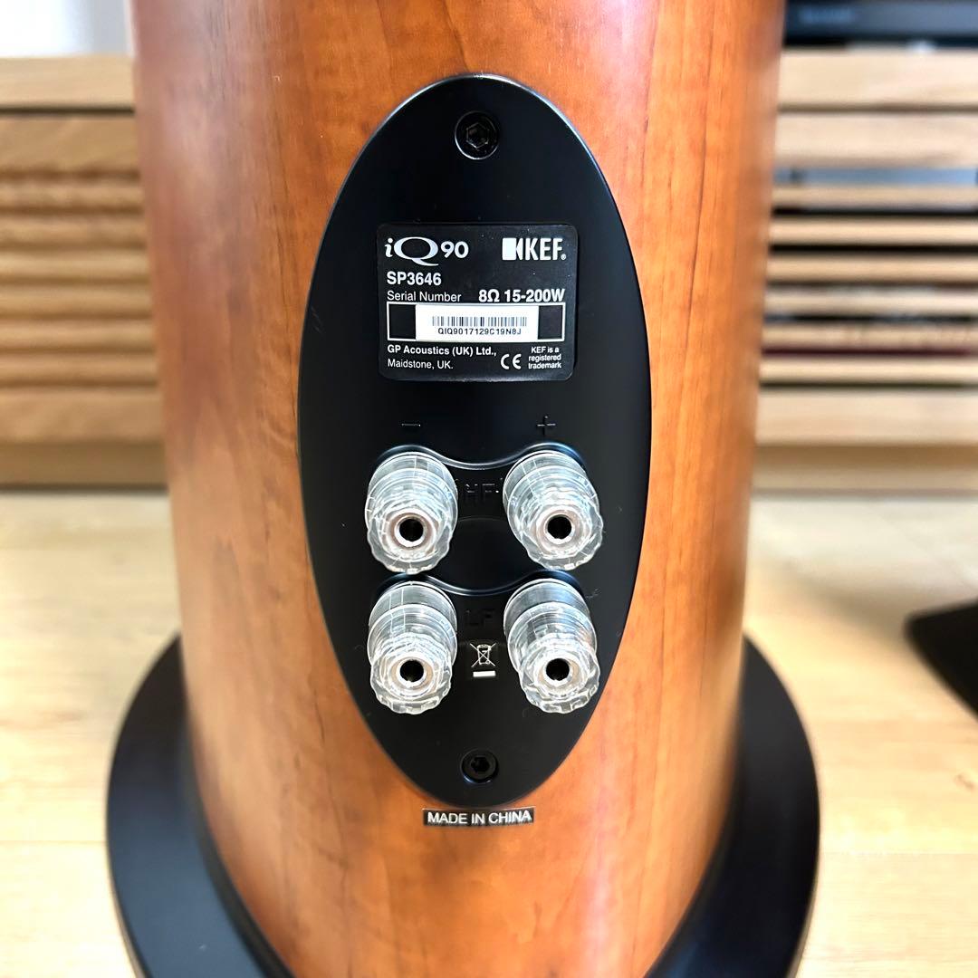 送料込】KEF iQ90 トールボーイ スピーカー ペア - メルカリ