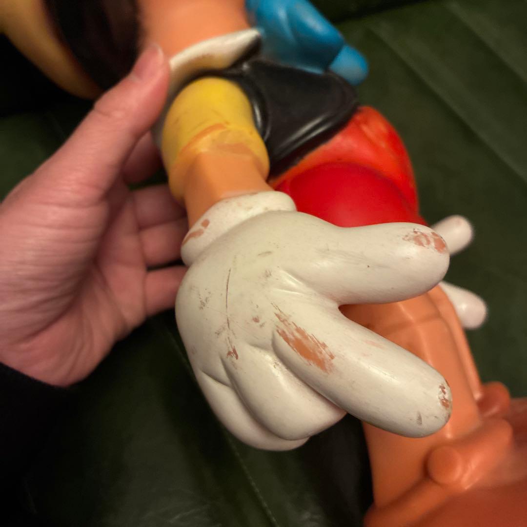 希少 ディズニー ピノキオ ラバー スクイーク ドール ソフビ ファモサ