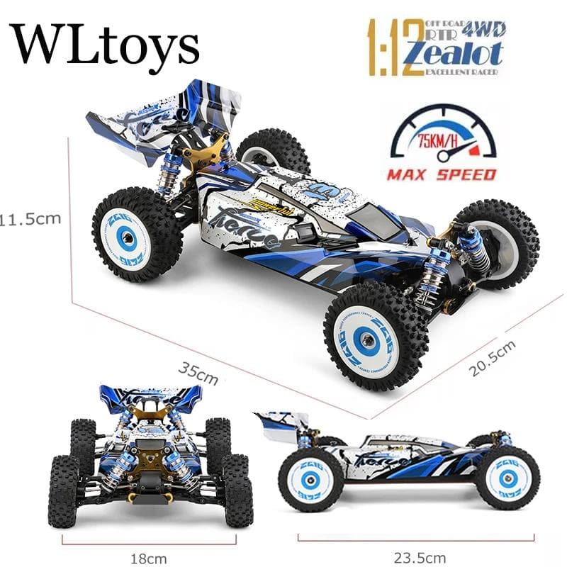 【ジャンク新品】WLtoys 124017 V8 ブラシレスモーター ㉒