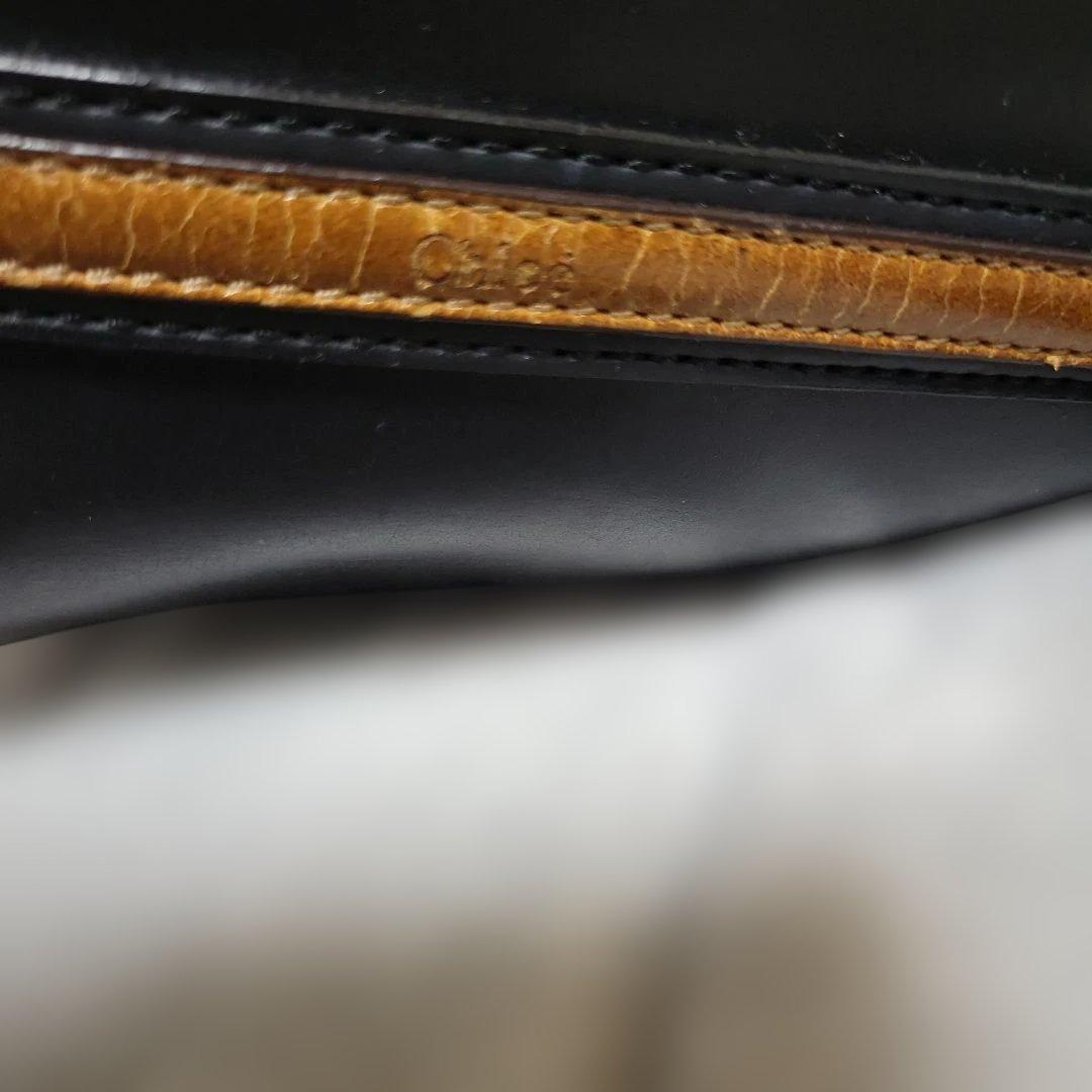 Chloe 黒 レザー ショルダーバッグ