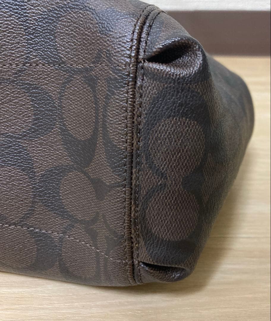 COACH コーチ シグネチャー ミニ ブルック キャリーオール ハンドバッグ