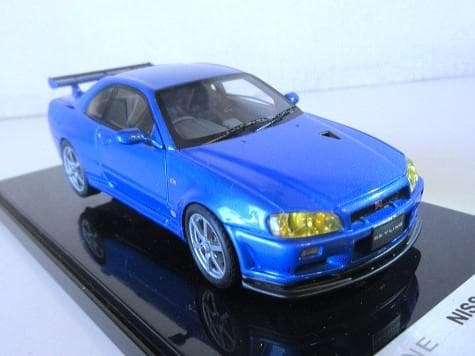 特価 BBR 1/43 日産 スカイライン GT-R(R34) ベイサイドブルー