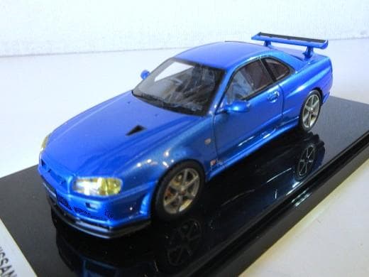 特価 BBR 1/43 日産 スカイライン GT-R(R34) ベイサイドブルー