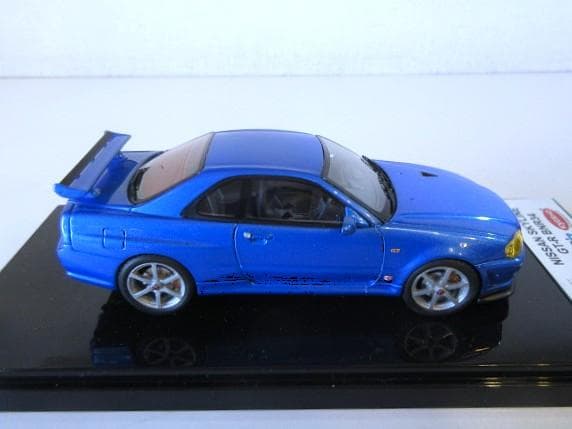 特価 BBR 1/43 日産 スカイライン GT-R(R34) ベイサイドブルー